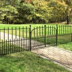 Yardworks 30 X 36 Teton Steel Fence Panel -Yardworks shop 1711236 P SC3