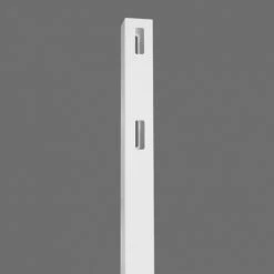Yardworks® 4" X 4" - 6' White Vinyl 2-Rail Ranch Line Fence Post