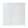 Yardworks® Belmont 6 X 6 White Privacy Vinyl Fence Panel