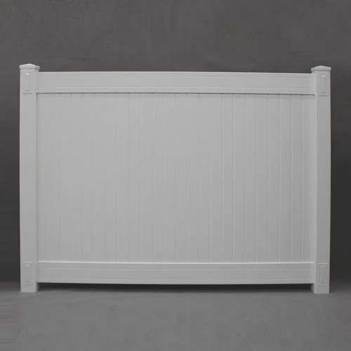 Yardworks® Richmond 6 X 8 White Privacy Vinyl Fence Panel 1 Yardworks® Richmond 6 X 8 White Privacy Vinyl Fence Panel