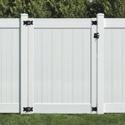 Yardworks® Richmond 6 X 4 White Vinyl Gate 5 Yardworks® Richmond 6 X 4 White Vinyl Gate -Yardworks shop 1728654