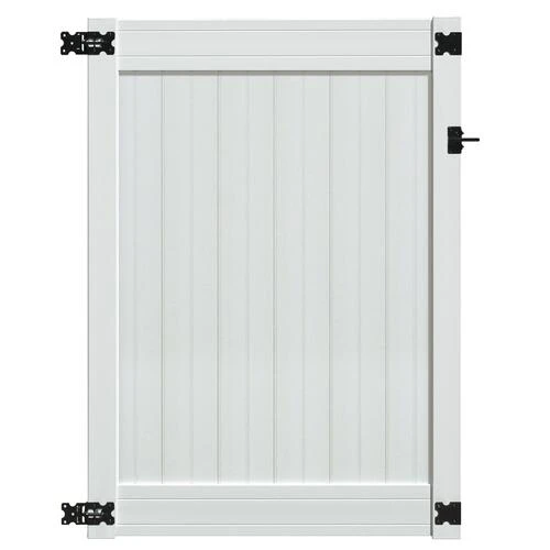 Yardworks® Richmond 6 X 4 White Vinyl Gate 1 Yardworks® Richmond 6 X 4 White Vinyl Gate