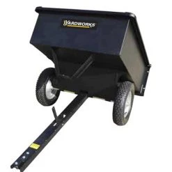 Yardworks® Steel Tow Behind Utility Dump Cart - 750 Lb. -Yardworks shop 2641233 Cart1 Yardworks
