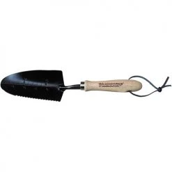 Yardworks® Wood Handle Serrated Trowel