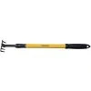 Yardworks® 37" Comfort Grip Handle Telescoping 5-Tine Rake