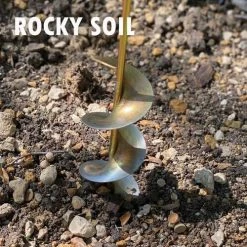 Yardworks® 24" Garden Auger 14 Yardworks® 24" Garden Auger -Yardworks shop 2680335 Auger 04 RockySoil