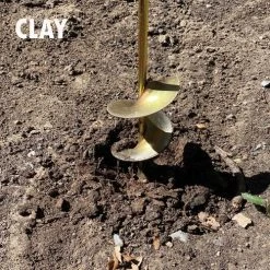 Yardworks® 24" Garden Auger 15 Yardworks® 24" Garden Auger -Yardworks shop 2680335 Auger 05 CLAY