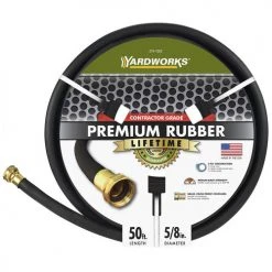 Yardworks® 5/8" X 50' Rubber Garden Hose