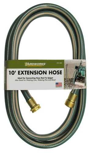 Yardworks® 5/8" X 10' Vinyl Leader Hose 1 Yardworks® 5/8" X 10' Vinyl Leader Hose